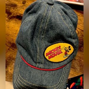 Denim Disney Mickey Mouse hat